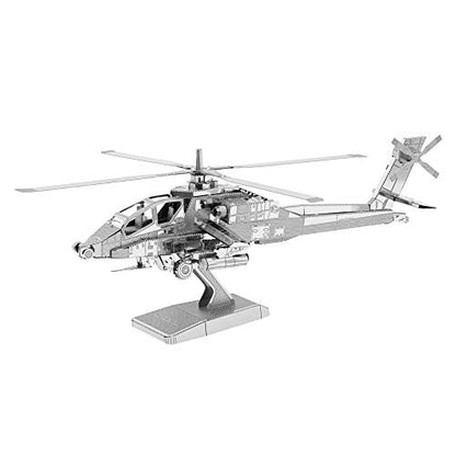 Fascinations Metal Earth AH-64 Apache 3D Metal Model Kit