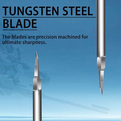 Model Scriber Blades Tungsten Steel 0.075mm & 0.125mm - style: 0.075+0.125mm