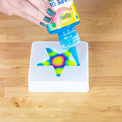 Steve Spangler Science Shape Gel Deluxe Kit – Hands-On Science Kit for Kids to Learn About Polymers, DIY Slime Kit for Classroom and Home Learning – STEM Activity for Ages 6+ - style: Deluxe Kit