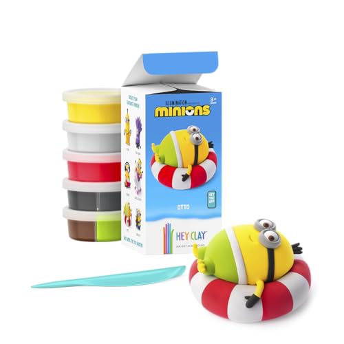 HEY CLAY Minions Modeling Air Dry Clay for Kids 4-8 Craft Kits for Kids - color: Otto