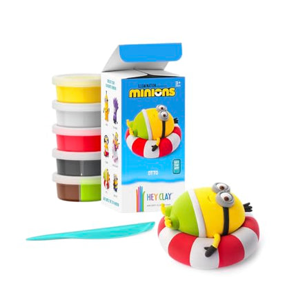 HEY CLAY Minions Modeling Air Dry Clay for Kids 4-8 Craft Kits for Kids - color: Otto