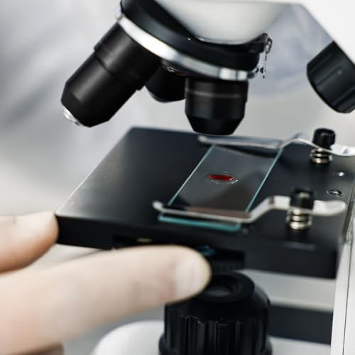 Microscope Slides and Covers Kit 50 Pcs Pre-Cleaned Blank Glass Slides for Microscopes 100 Pcs Square Coverslips for Experiments & Analyses