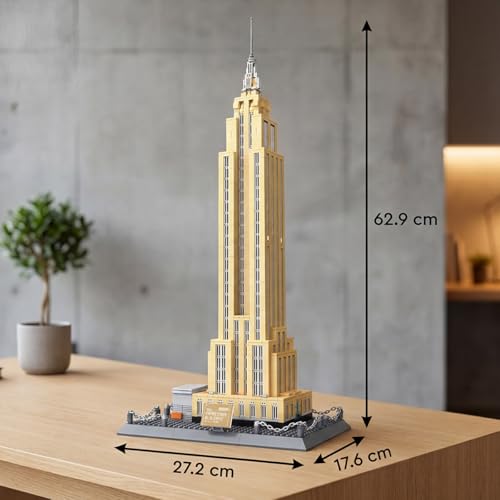 New York Empira State Building Set for Adults 1938pcs - style: New York Empira State