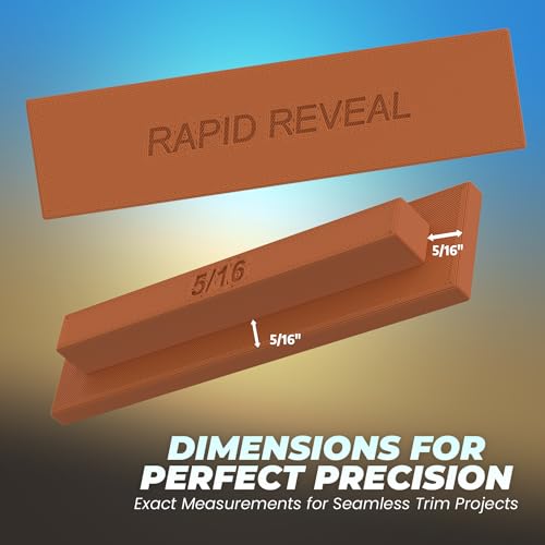 Supply Sons - Rapid Reveal Trim Tool - 5/16" Trim Gauge - Door Reveal Marking Tool - Durable Plastic - Accurate Jamb Marking - Finish Carpentry & Woodworking Tool - Made in The USA (5/16 Inch Spacer) - size: 5/16 Inch