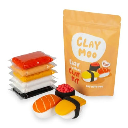Sushi Clay Kit – Air Dry Foam Clay Craft for Adults & Teens