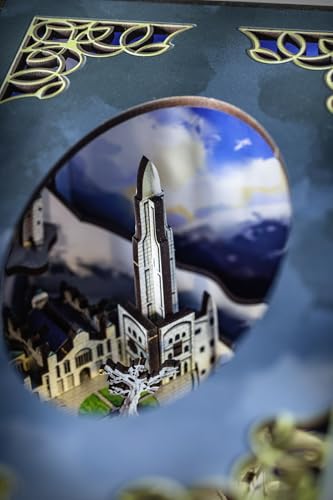 Revell Lord of the Rings Minas Tirith 3D Book Nook Wooden Puzzle Kit