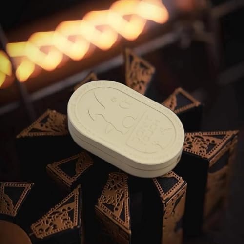 Desperate Rabbit Fidget Slider, Metal Fidget Toys Adults Haptic Coin Infinite Rotation Push, EDC Fidget Toys Sensory Toy Executive Desk Toy for Keep Focus & Stress Relief (Peek White) - color: Peek White