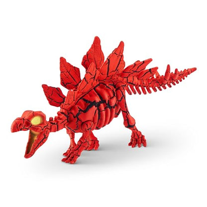 Robo Alive Volcano Dino Fossil Find Stegosaurus by ZURU Boys Age 5+ Dig and Discover, STEM -Excavate Prehistoric Fossils, Educational Toys, Great Science Kit Gift (Stegosaurus)