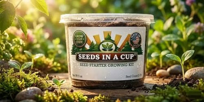Sugar Maple Tree Grow Kit, Non-GMO Hand-Picked Seeds, All-in-One Starter Set with Nutrient-Rich Soil, Recyclable BPA-Free Planter, 100% Growth Guarantee, Made in USA (American Elm) - style: American Elm