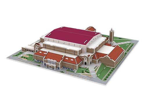 Pro Lion 3D Jigsaw Puzzle of Texas Tech Red Raiders Basketball Stadium - 81 Pieces | 2 Hour Build Time | Home of Texas Tech Basketball Team | NCAA Basketball Gifts for Boys, Men & Kids Aged 8 & Up - color: Home of Texas Tech Basketball Team