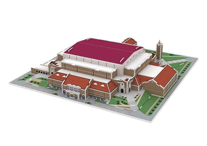 Pro Lion 3D Jigsaw Puzzle of Texas Tech Red Raiders Basketball Stadium - 81 Pieces | 2 Hour Build Time | Home of Texas Tech Basketball Team | NCAA Basketball Gifts for Boys, Men & Kids Aged 8 & Up - color: Home of Texas Tech Basketball Team