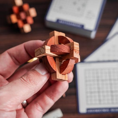 Professor Puzzle: Ancient Civilizations 5-Puzzle Set - 3D Brainteasers - style: Ancient