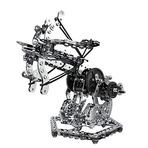 CRAFTLZ 3D Metal Puzzle Model, DIY Metal Dragon Crossbow Model Kit for Teens, 812PCS DIY Puzzle Set for Adult Art Craft Home Deco Gifts