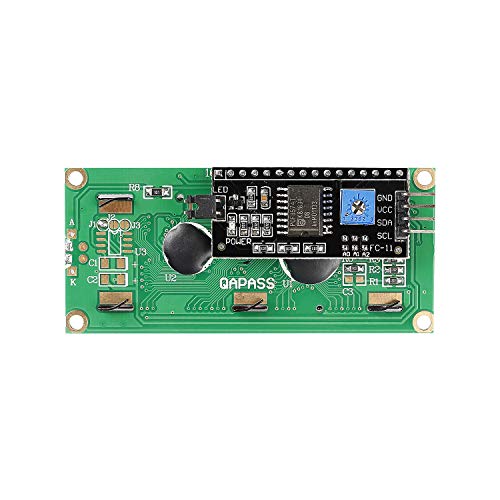 SunFounder IIC/I2C/TWI LCD1602 Display Module Compatible with Arduino and Raspberry Pi - color: 16x2 I2C LCD