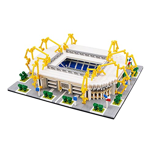 Micro Mini Blocks, Football Stadium Series Model Mini Building Blocks Architecture Model Building kit (Signal Iduna Park) - color: Signal Iduna Park