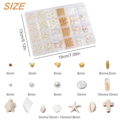 Pearl Beads for Bracelets Making, Bracelet Making Kit for Adults