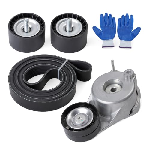 Serpentine Belt Tensioner Idler Pulley Kit #39081 36375 - size: 2007-2022 for Sprinter/ML350/E320
