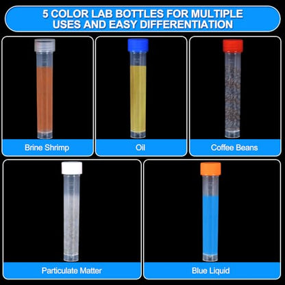 50pcs 10ml vials with caps Plastic Cryogenic Test Tubes with caps lab cryovial Tube Container cryovials with 10pcs 3ML Dropper Pipette (50pcs 10ml Test Tubes) - size: 50pcs 10ml test tubes