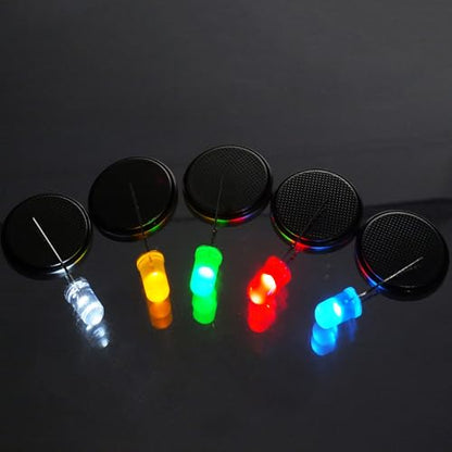 500pcs 5 Color 5MM LED Diode Light Assortment Kit