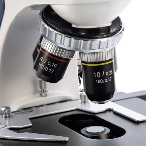 Swift Compound Trinocular Microscope SW380T, 40X-2500X Magnification,Siedentopf Head, Two-Layer Mechanical Stage, with Swiftcam 20 Megapixel Camera and 100 PCS Blank Slides and Cover Slips - size: SW380T+swiftcam20MP（3.0 USB）