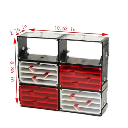 Ant Nest Unlimited Connection Adult Ant Farm Acrylic Transparent Ant Observation Behavior Research Live Ant and Queen Ant Education Ant Nest Suitable for Children and Enthusiasts - size: T6