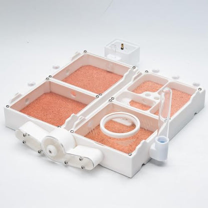 StackCore Stackable Series - White Habitat Combo (Flat Ant Nest) with Starter Tool Kit - size: White Habitat Combo