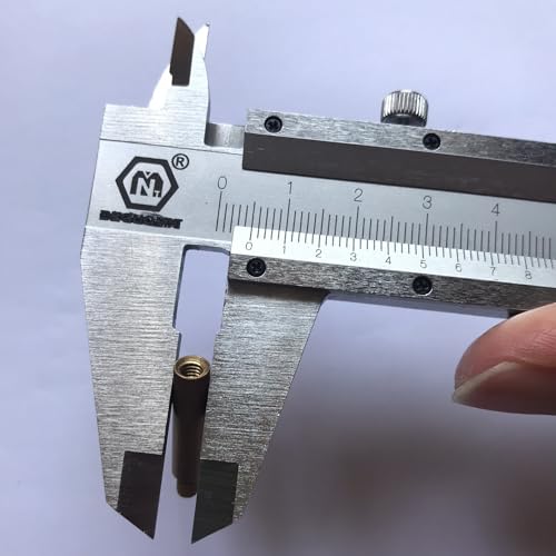 Music Box Spare Part Brass 2.00 cm Long Extension Rod for Music Box Winding up Key Size M3.5 - color: (2) 2.00 Cm Extension Rod