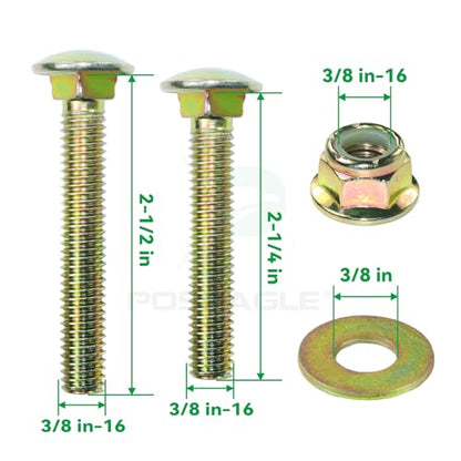 532196104 Idler Pulley with 539132728 Idler Pulley for Z246 Mowers - size: 1x196104+1x539132728