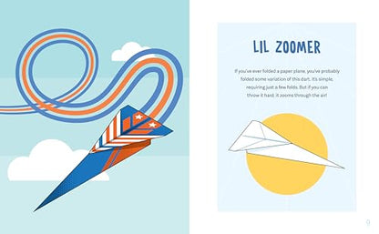 My First Paper Airplane Book: Fun Designs and Easy Tear-Out Pages for Kids!