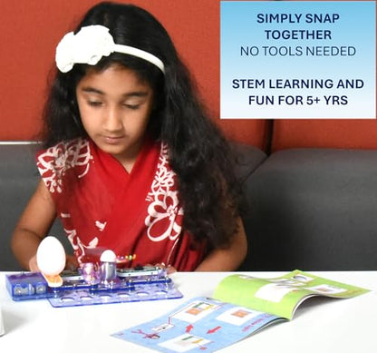SNAP CIRCUITS Beginner SCB-20 STEM Electronics Toy for Kids Ages 5-9