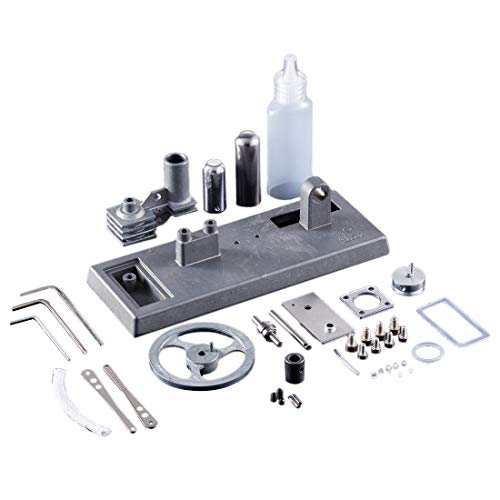 Stirling Engine Model Kit, DIY Assembly Metal Stirling Engine Kit, Sterling Engines Building Set, Home Decor Christmas Birthday Gift Collectible for Adults - style: Type 7
