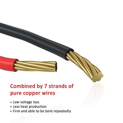 DiCUNO 100Pcs 5MM Pre Wired 12V UV Light LED Diodes, with 9.4 Inch Lead - color: UV