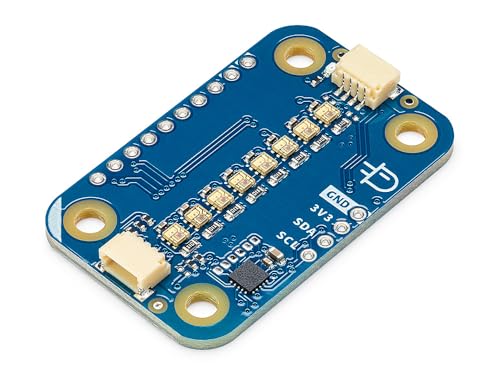 Arduino Modulino Pixels [ABX00109] - Qwiic-Compatible RGB LED Module with 8 Addressable LEDs for Visual Effects in Arduino Projects - style: Pixels