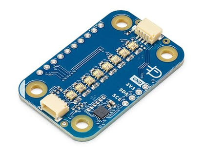 Arduino Modulino Pixels [ABX00109] - Qwiic-Compatible RGB LED Module with 8 Addressable LEDs for Visual Effects in Arduino Projects - style: Pixels