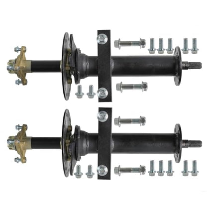 48V 1000W Rear Differential Axle Kit with Brushless Motor for Go Kart, Golf Cart, Electric Trike, ATV, Quad, Buggy, and DIY Projects (34in.Axle) - size: 34in.Axle