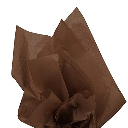 JAM PAPER Tissue Paper - Brown - 10 Sheets/Pack - color: Brown, size: 10 Count (Pack of 1)