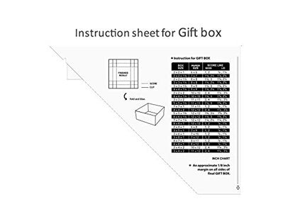 BiraBira Scoring Board & Score and Fold Tool, 12 X 12 inch Multi-Purpose - size: Scoring Board