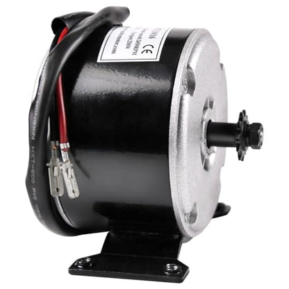 24V 250W Brush Motor Kit with Speed Controller, Throttle Pedal for DIY Electric Bicycle, Scooter, Go Kart, ATV, E-Bike, Drift Trike, Mini Bike, and More