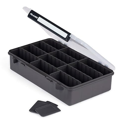 Plano StowAway 3700 Deep Stow Tackle Box, with Corrosion-Preventive Rustricor, Single Latch Design, Transparent DuraView Lid, Stackable Storage for Fishing Bait, Lures and Gear (Pack of 3) - size: 3700 Deep (Pack of 3), style: New Model