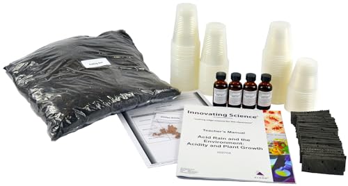 ALDON Innovating Science Acid Rain and The Environment: Acidity and Plant Growth Hands-On Kit - Materials for 15 Groups of Students