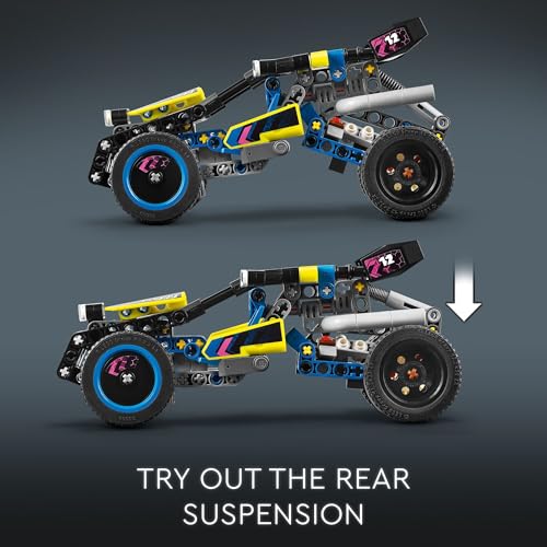 LEGO Technic Off-Road Race Buggy Toy Car - Building Set for Boys & Girls, Ages 8+ - Race Car W/Detailed Features - Gift for Birthdays - 42164