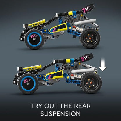 LEGO Technic Off-Road Race Buggy Toy Car - Building Set for Boys & Girls, Ages 8+ - Race Car W/Detailed Features - Gift for Birthdays - 42164
