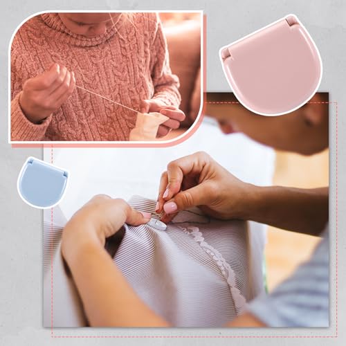 Yuxung 10 Pieces Mini Travel Sewing Kit Basic Portable Emergency Sewing Repair Kit in Bulk with Threads Scissors Needles for Beginner Traveler Hotel Charity Homeless