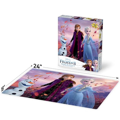Prime 3D Disney Frozen, 200-Piece 3D Jigsaw Puzzle, 24x18