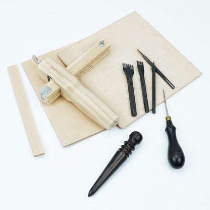 BESTNULE Leather Tools, Leather Strap Cutter, Leather Cutter Adjustable