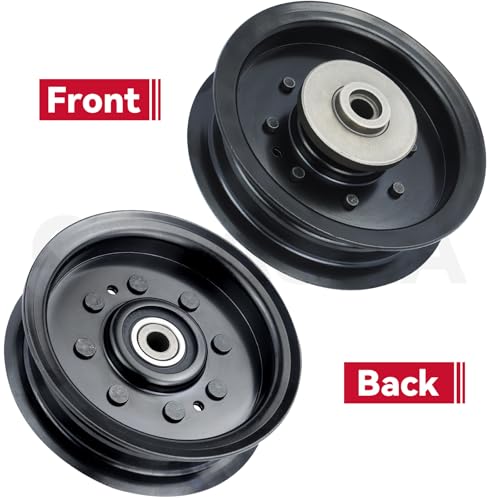 GELASKA 2Pack 532197380 532196104 Idler Pulley for Husqvarna 48" 54" Z254F - color: A4 2x196104
