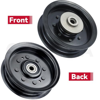 GELASKA 2Pack 532197380 532196104 Idler Pulley for Husqvarna 48" 54" Z254F - color: A4 2x196104