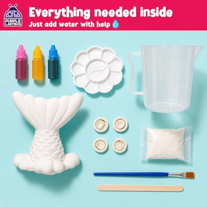 Crystal Growing Kit for Kids Ages 6-8, Mermaid STEM Science Craft Toy - color: Mermaid Crystal