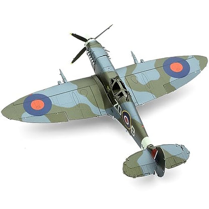 Metal Earth Supermarine Spitfire Color 3D Metal Model Kit Fascinations - style: Retro" or "Classic