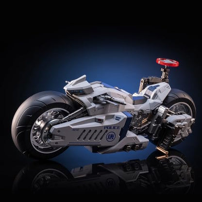 Pipigirl Moshow Assembly Free Mech Action Figure, Chang'an Guard Motorcycles Robot Dogs, 10.2 inch Length Collectible Mecha Kits - color: Jimo1